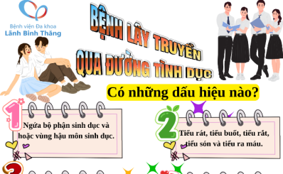 Bệnh lây truyền qua đường tình dục có những dấu hiệu nào?